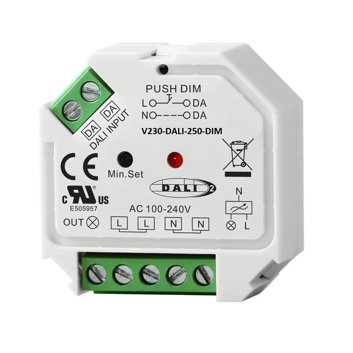 Bopp Leuchten - 07600000 - Einbausatz Dali DT6 Modul DALI