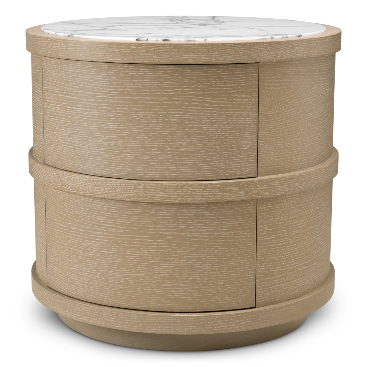 Eichholtz - 117729 - โต๊ะข้างเตียง Cabana ทรงกลม