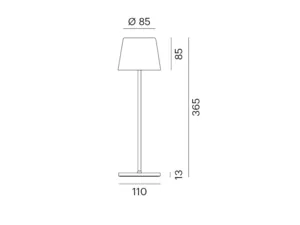 Molto Luce&nbsp;AESTA โคมไฟตั้งโต๊ะ&nbsp;100-50009500