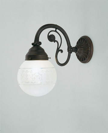 Berliner MessinglampenWandleuchte Friedrich