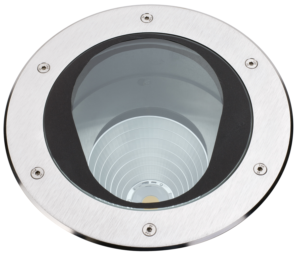 Albert Leuchten - 692422 - ไฟสปอตฝังพื้น Typ Nr. 2422 - ปรับหมุนได้ - กรอบสแตนเลส, พร้อม 1 x LED 16 W, 2240 lm