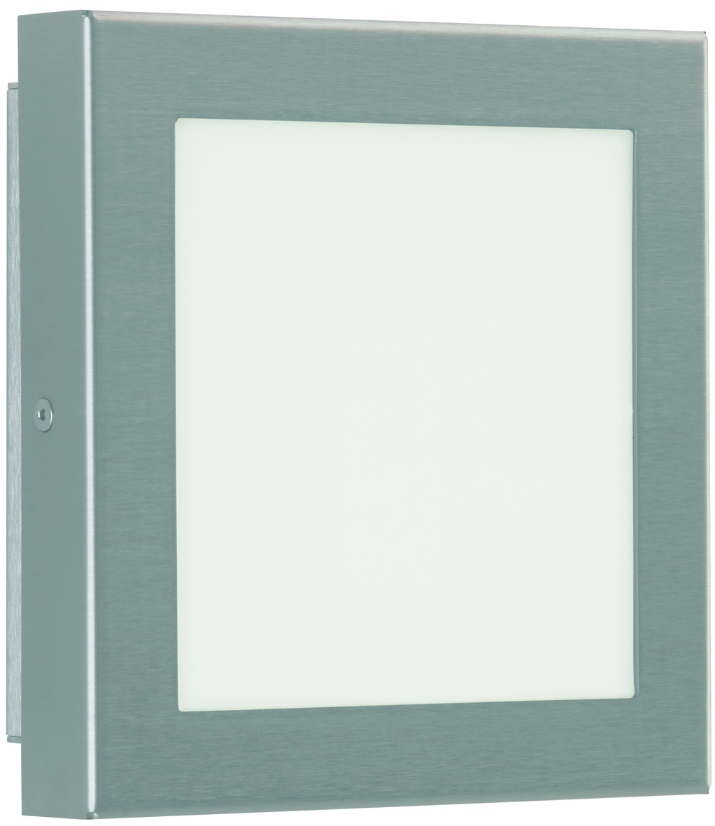 Albert Leuchtenโคมไฟติดผนังและเพดาน รุ่น Nr. 6352 - สแตนเลส, พร้อม 1 x LED 8 W, 880 lm