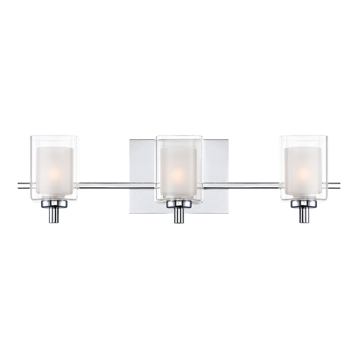 Elstead - QZ-KOLT3-PC-BATH - Kolt โคมไฟติดผนัง 3 ดวง - โครเมียมขัดเงา