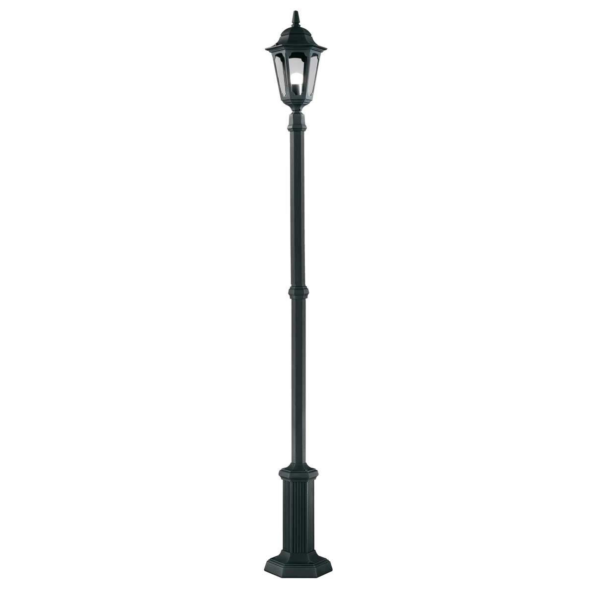 Elstead - PR6-BLACK - Parish 1 Light Lamp Post - สีดำ