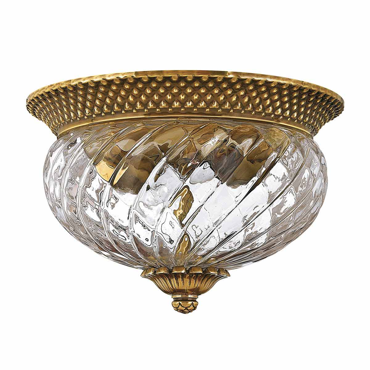 ElsteadPlantation 2 Light Flush - ทองเหลืองรมดำ