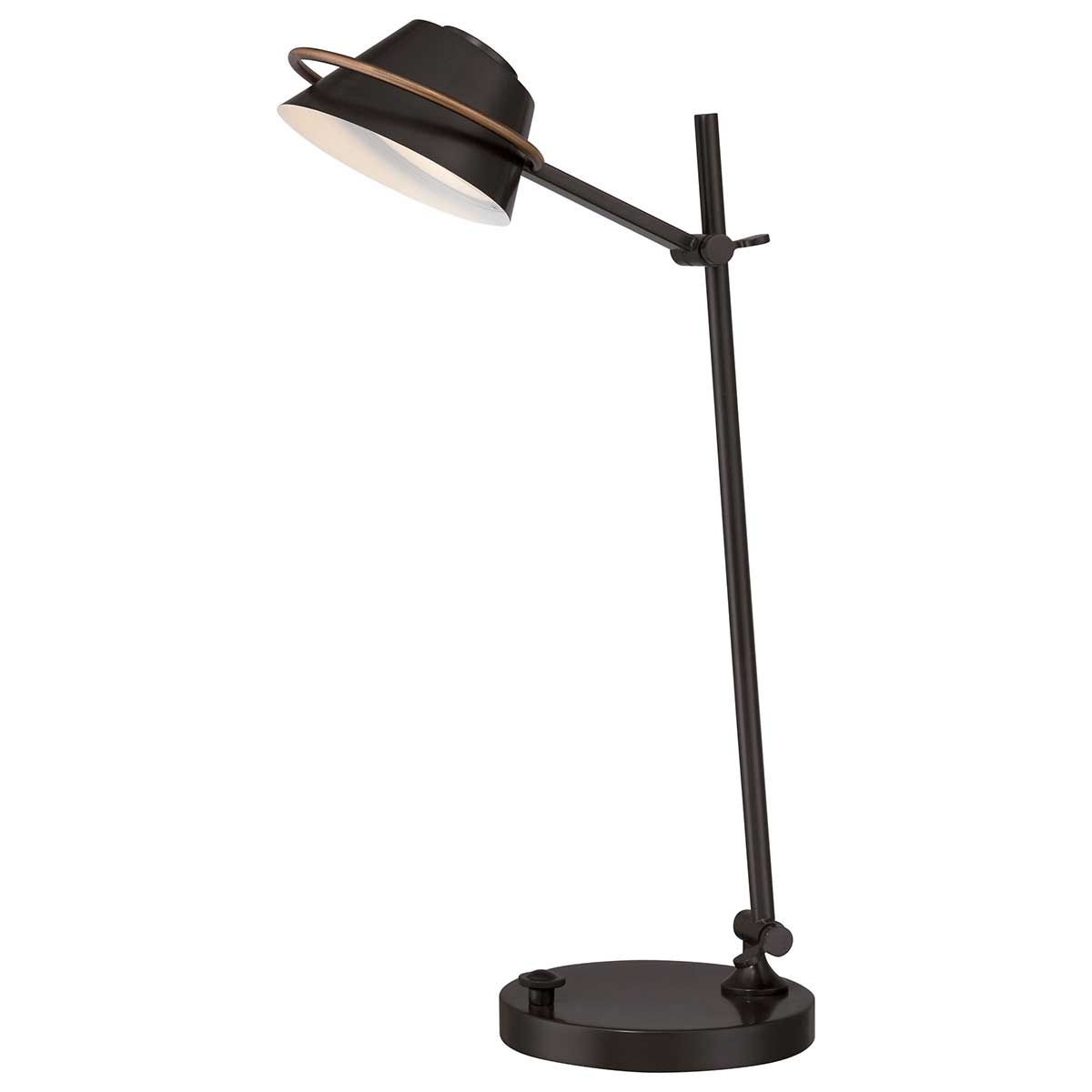 Elstead - QZ-SPENCER-TL-WT - Spencer LED-Tischleuchte in Western Bronze - Western Bronze