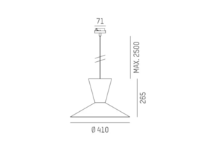 Molto Luce&nbsp;โคมไฟแขวน WiZARD&nbsp;114-0191000568500