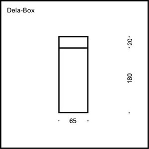 Top Light Leuchten&nbsp;Dela Box - G9 Fassung / chrome&nbsp;4-05652