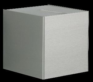 Wandstrahler Typ Nr. 2445 - 2-seitig - Edelstahl, Lichtaustritt eng/breit von Albert Leuchten