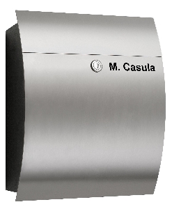 CMD Briefkästen & Zeitungsrollen von CMD Briefkasten 47 mit Gravur 47/Gravur