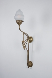 Wandleuchte Charlottenburg von Berliner Messinglampen