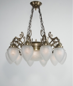 Hängeleuchte Lindenhof von Berliner Messinglampen