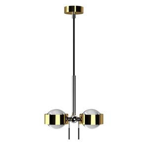 Puk Mini Long Double - LED / 24 gold