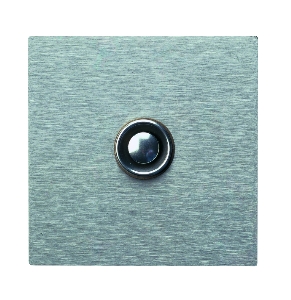 Klingelschilder von Albert Leuchten Klingelplatte Typ Nr. 0949 - kompl. aus Edelstahl 690949