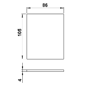 G 295, แผ่นกระจก