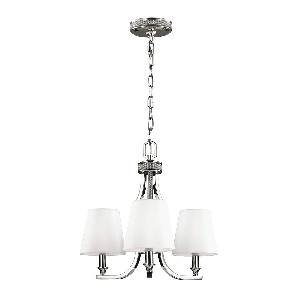 โคมระย้า Pave 3 ดวง - นิกเกิลขัดเงา von Elstead