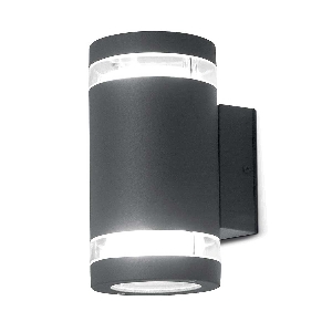 Elstead von Elstead Magnus 2 Light Wall Light - Graphite MAGNUS-2