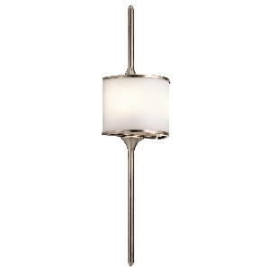 Mona 2 Light Large Wall Light - พิวเตอร์คลาสสิก von Elstead