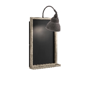 Elstead Artikel von Elstead Kreidetafel 1 Licht Wandleuchte - verwittertes Zink KL-CHALKBOARD-WL
