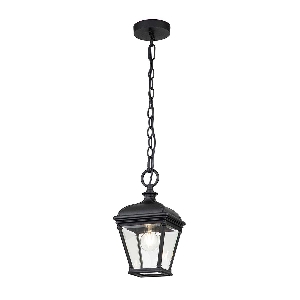 Bayview 1 Light Medium Kettenlaterne - Schwarz von Elstead