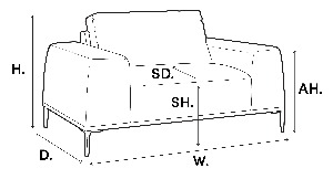 Stuhl Flux von Eichholtz