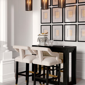 Hocker von Eichholtz Barhocker Roumier TM0300