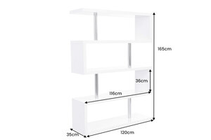 Regale für tollen Stauraum von Casa Élite Regal SNAKE  46400