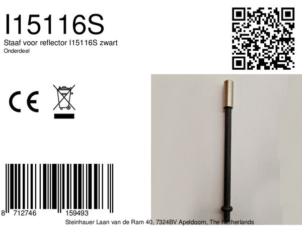 Stab für Reflektor  der Firma Steinhauer