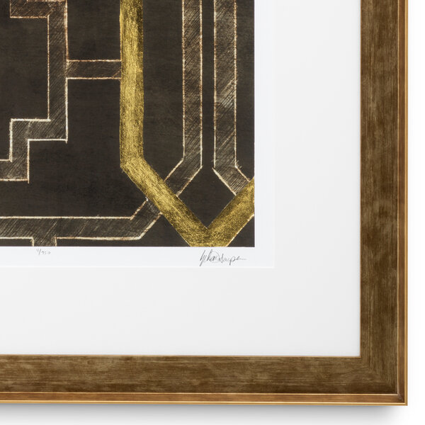 ชุด 2 ชิ้น ลวดลายโครงระแนง โดย Ethan Harper II der Firma Eichholtz