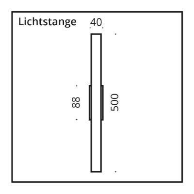 โคมไฟแท่ง - ขั้ว S14D / black matt der Firma Top Light Leuchten