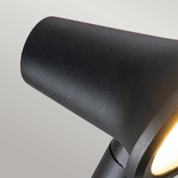 โคมไฟส่องป้าย Selma LED - สีดำ der Firma Elstead