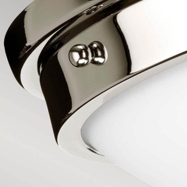 Gravity 2 Light Flush Light - นิกเกิลขัดเงา der Firma Elstead