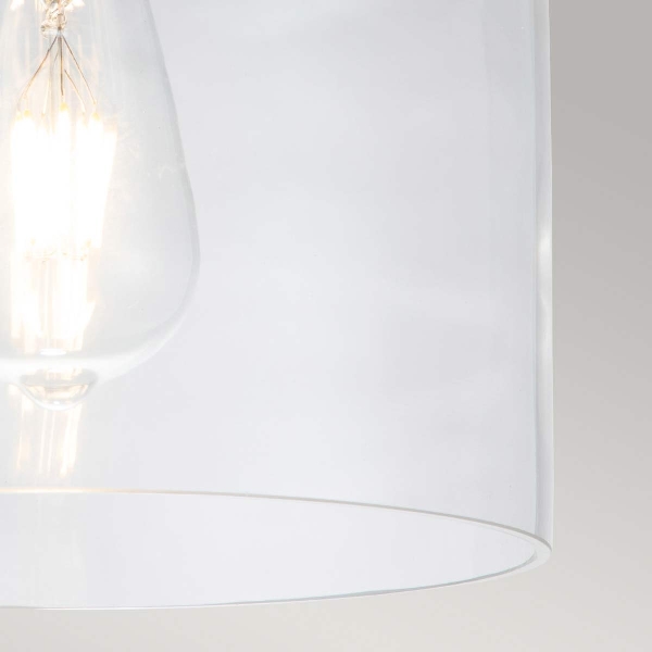 Hounslow 1 โคมไฟติดเพดานแบบแนบชิด - ทองเหลืองรมดำ der Firma Elstead