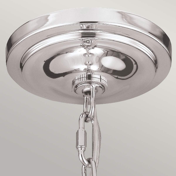 Hounslow 1 Light โคมไฟแขวน Nickel ขัดเงา - Nickel ขัดเงา der Firma Elstead