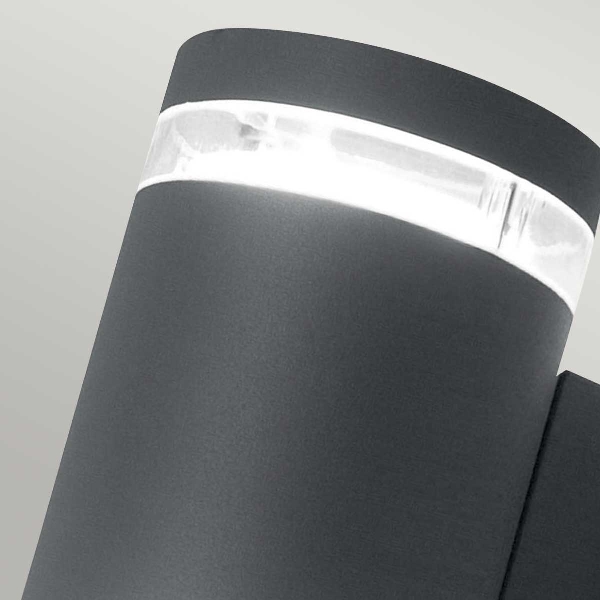 Magnus 2 Light Wall Light - Graphite der Firma Elstead