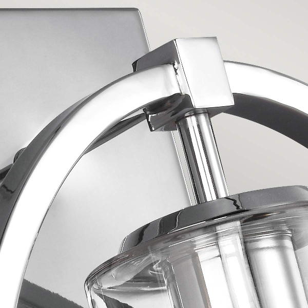 โคมไฟติดผนัง Marlena 1 ดวง - โครเมียมขัดเงา der Firma Elstead