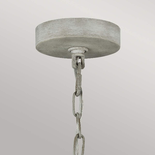 Maryville 3 Light Chandelier - Washed Grey der Firma Elstead
