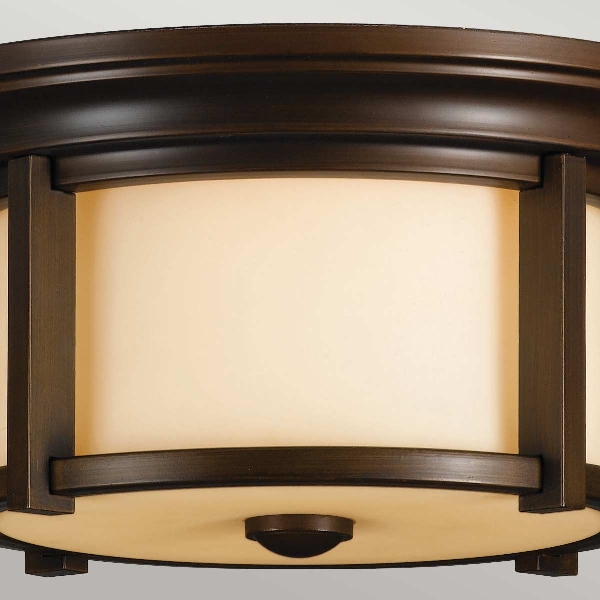 Merrill 2 Light Flush - Heritage Bronze der Firma Elstead