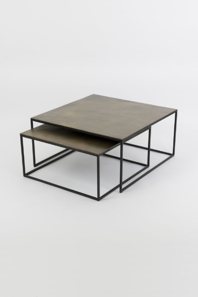 Couchtischset 2-tlg. EFFETTO GRANDE DUO der Firma Holländer Leuchten