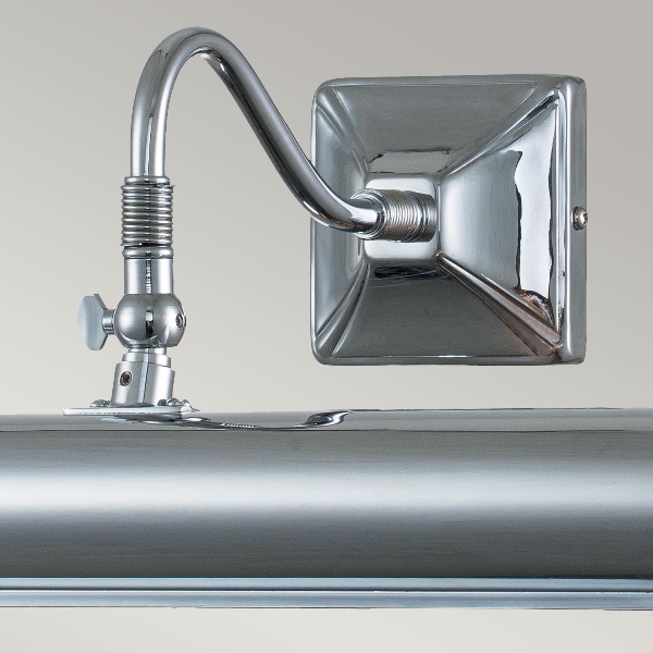 Bilderleuchte 2 Licht groß - Chrom poliert der Firma Elstead