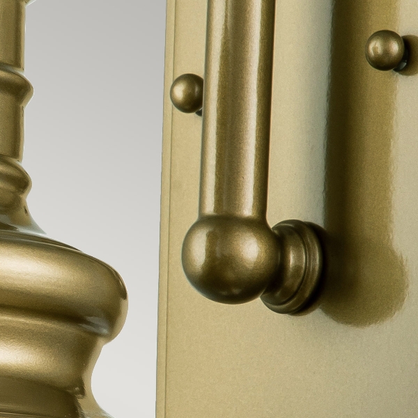 Redding Station 1 Licht kleine Wandlaterne - ทาสีบรอนซ์ลุควินเทจ der Firma Elstead