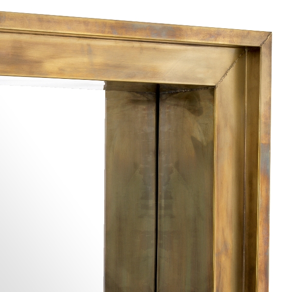 Spiegel Magenta Quadrat der Firma Eichholtz