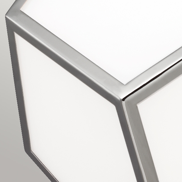 Diamond โคมไฟแขวนขนาดกลาง 1 หลอด - นิกเกิลขัดเงา der Firma Elstead