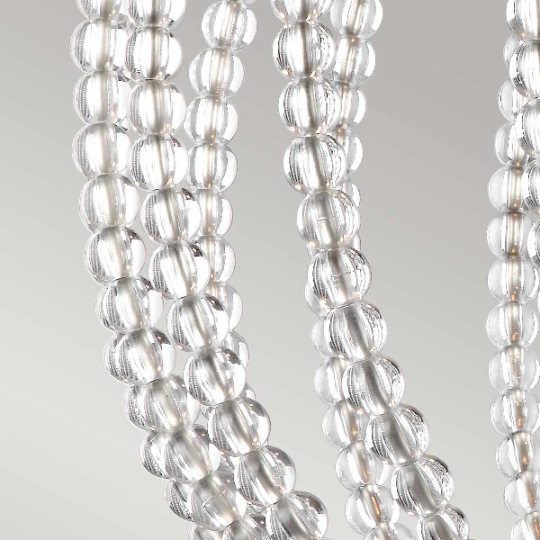 Oberlin große LED-Hängeleuchte - Nickel satiniert der Firma Elstead