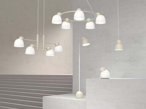 Bird โคมไฟตั้งพื้น der Firma Belid Leuchten