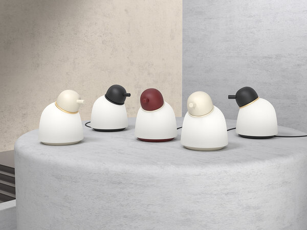 โคมไฟตั้งโต๊ะ Bird der Firma Belid Leuchten