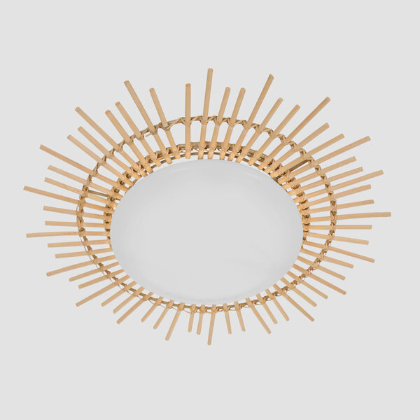 Leuchte aus Rattan Aura  der Firma Steinhauer